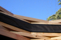 Dome of the yurt